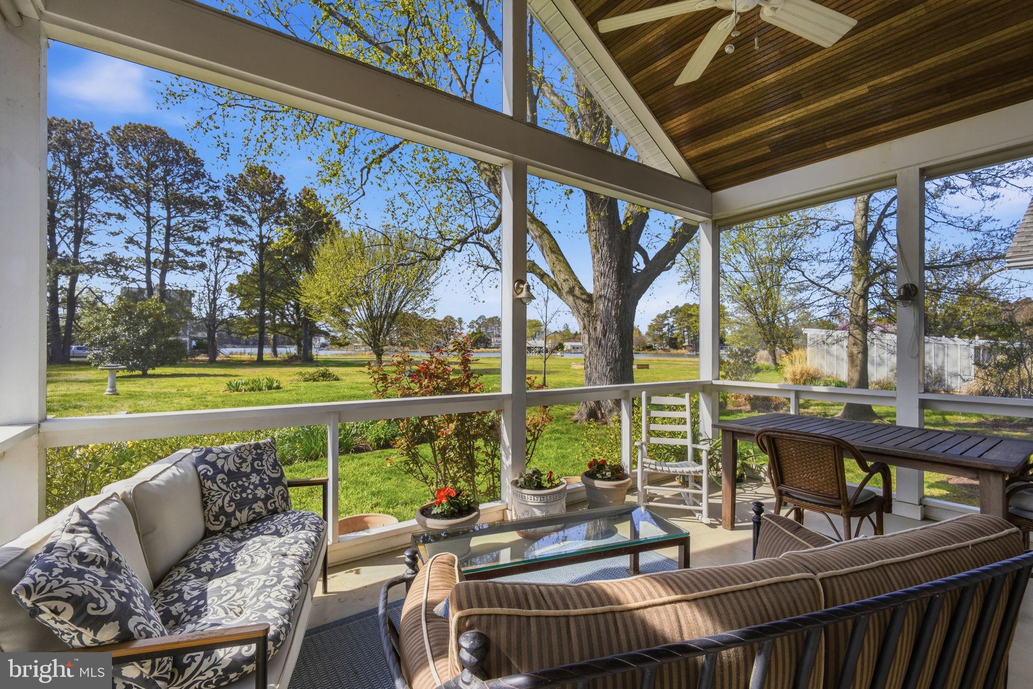4940 Fairbank Road Tilghman, MD 21671 - Photo 9 of 36 Screened Porch - Water View