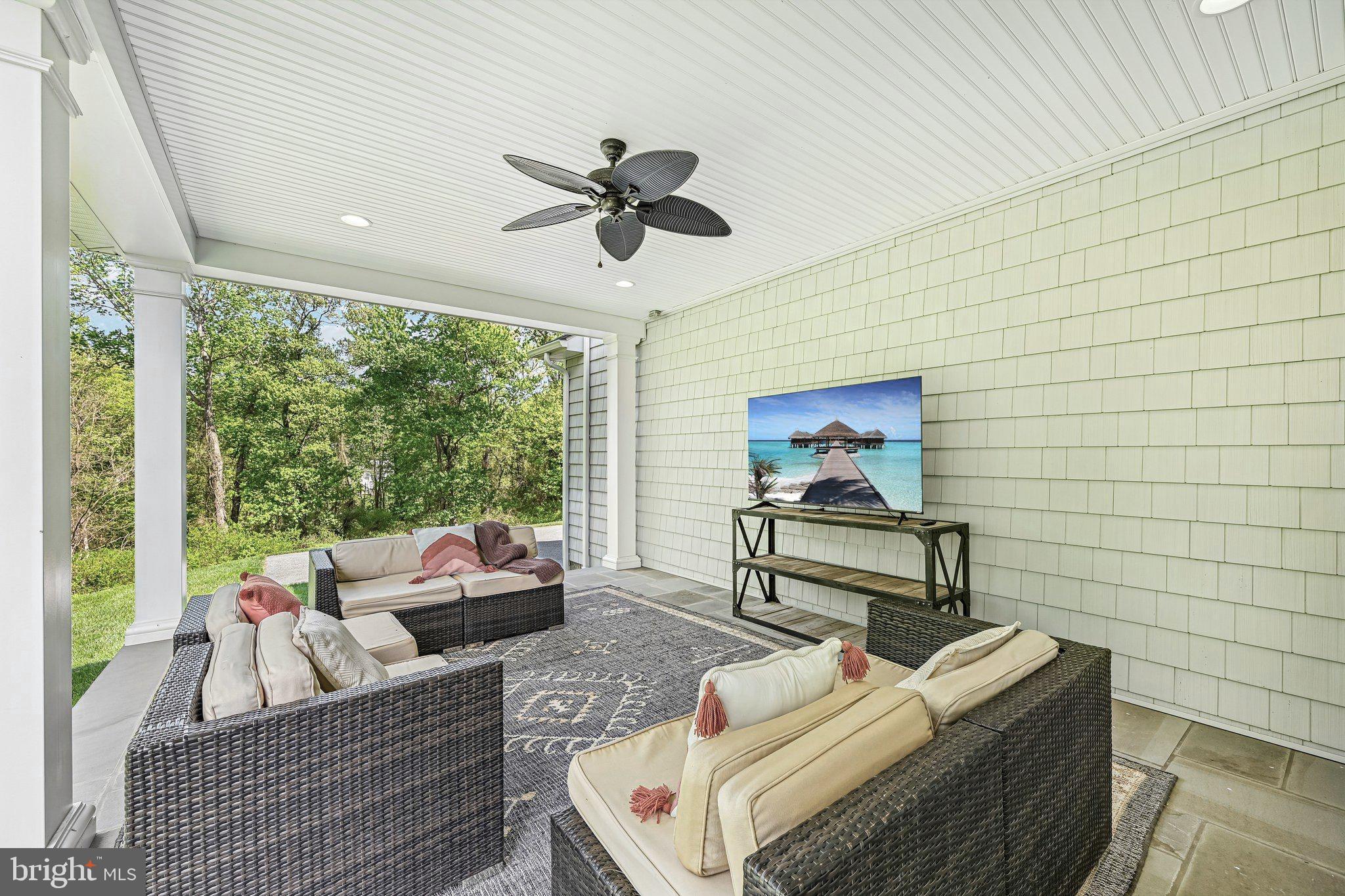 14516 Old Frederick Road Cooksville, MD 21723 - Photo 88 of 100 Peaceful Covered Porch