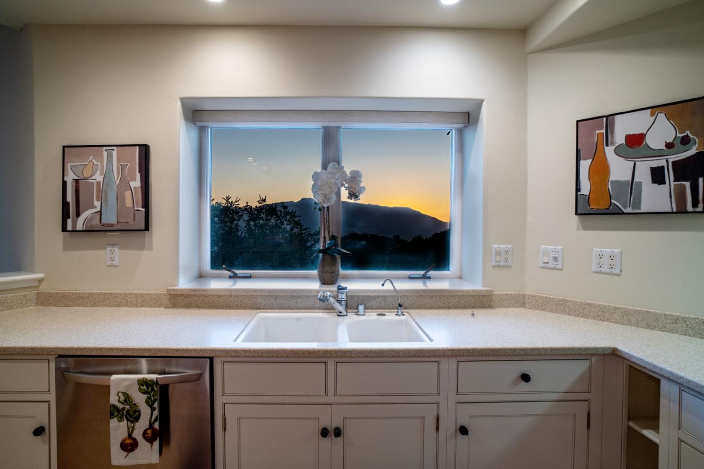 335 El Caminito Road Carmel Valley, CA 93924 - Photo 17 of 59 a bathroom with a sink and a mirror