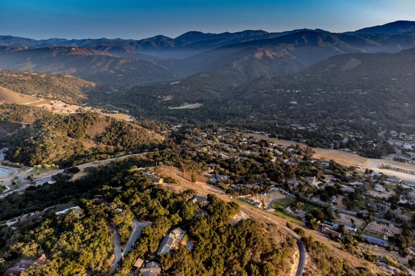 335 El Caminito Road Carmel Valley, CA 93924 - Photo 55 of 59 a view of a house with a mountain