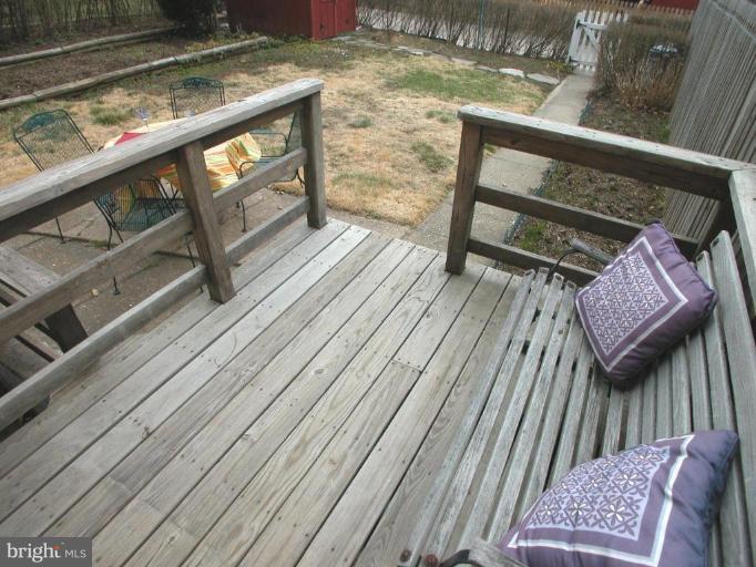 213 Blenheim Road Baltimore, MD 21212 - Photo 14 of 16 a view of balcony with wooden floor