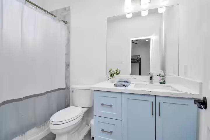 3412 Dixie Drive Houston, TX 77021 - Photo 11 of 15 a bathroom with a toilet sink and mirror