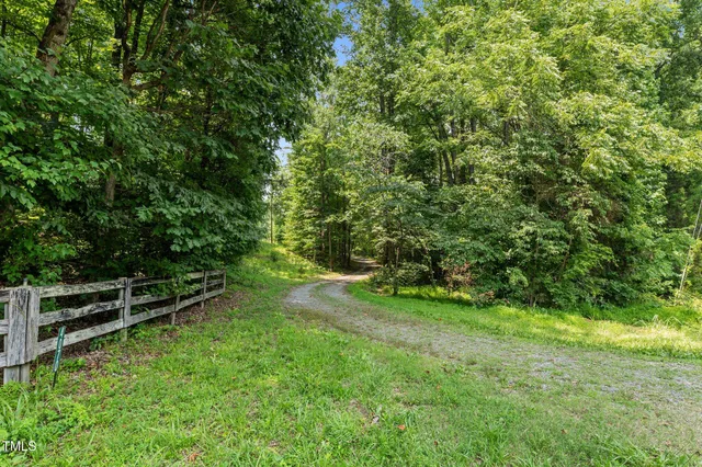 a view of a room with wooden walls
