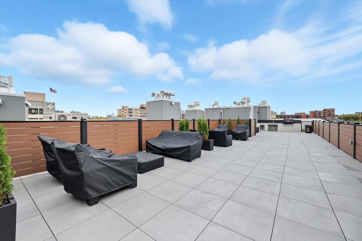 303 Madison Street, Unit 406 Hoboken, NJ 07030 - Photo 21 of 29 a view of a terrace with sitting area