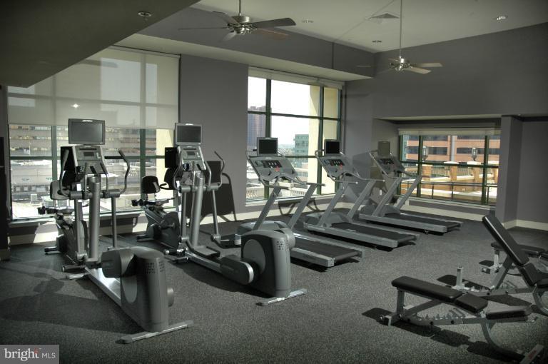 414 Water Street, Unit 1901 Baltimore, MD 21202 - Photo 13 of 17 Building Fitness Center