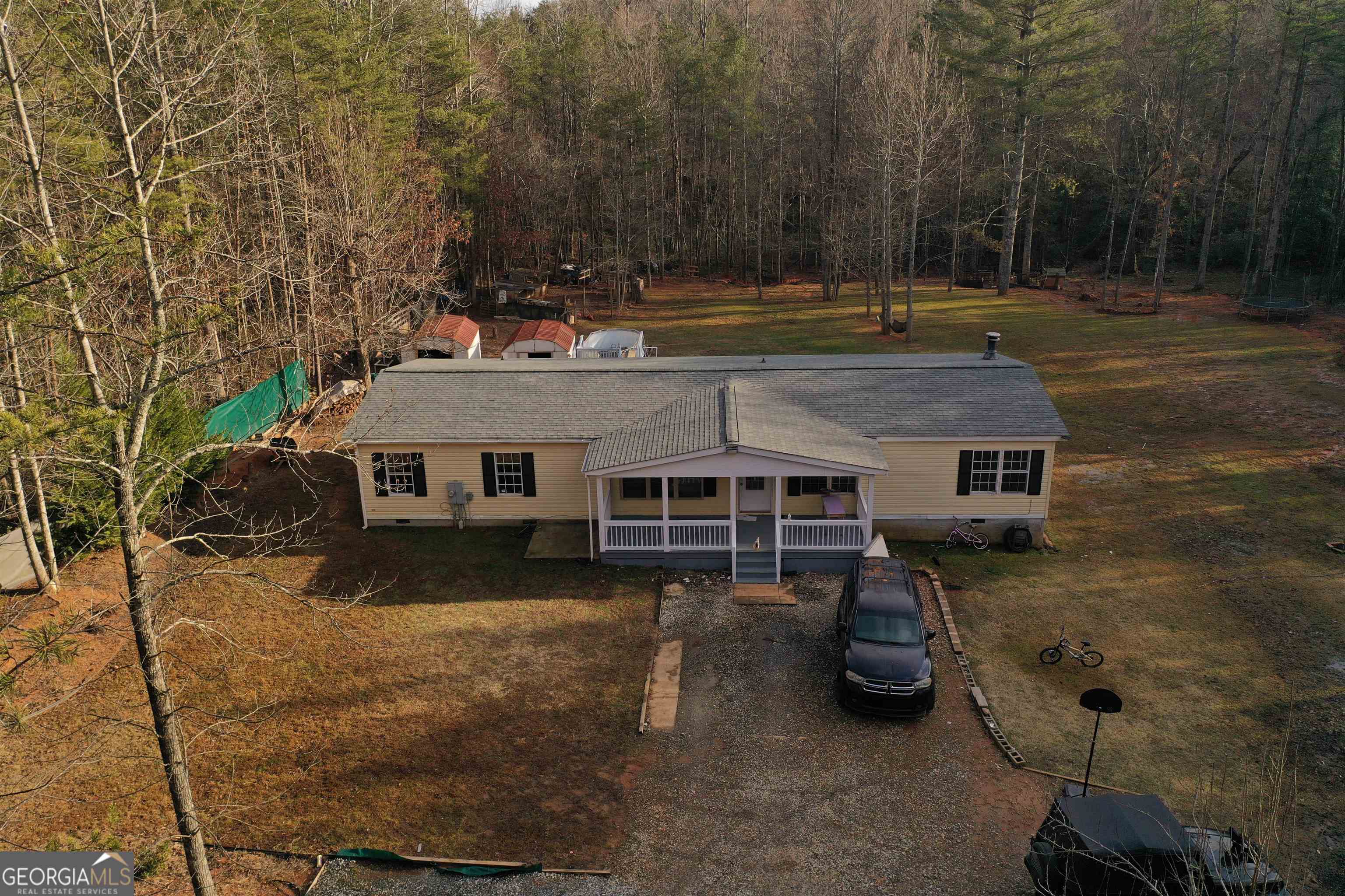 448 George Moss Road Clarkesville, GA 30523 - Photo 1 of 1 front view of a house with yard