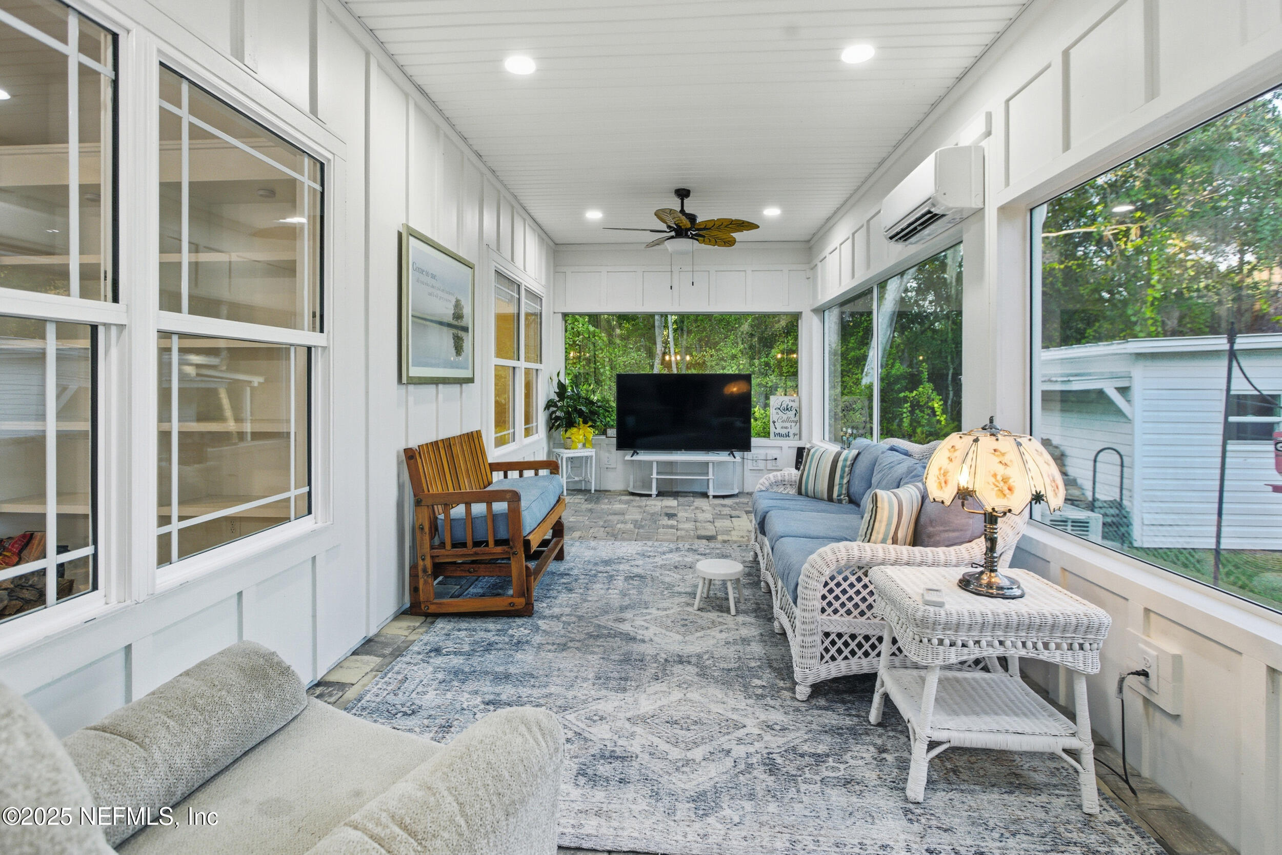 128 Santa Rosa Street Florahome, FL 32140 - Photo 35 of 57 Back Enclosed Porch