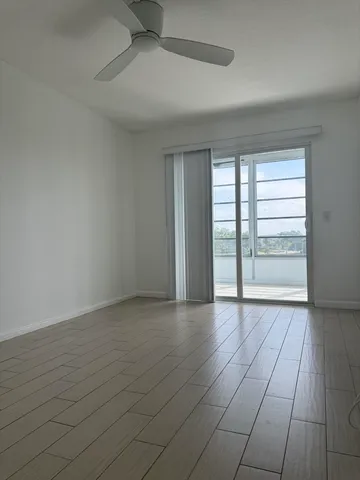 a view of a room with window