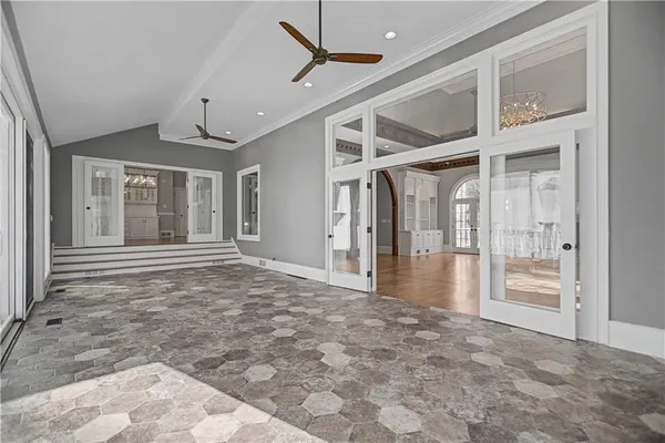 wooden floor in an empty room