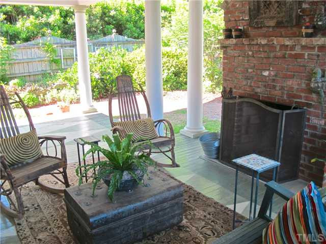 1909 Sunset Drive Raleigh, NC 27608 - Photo 22 of 25 Relax By the Fireplace