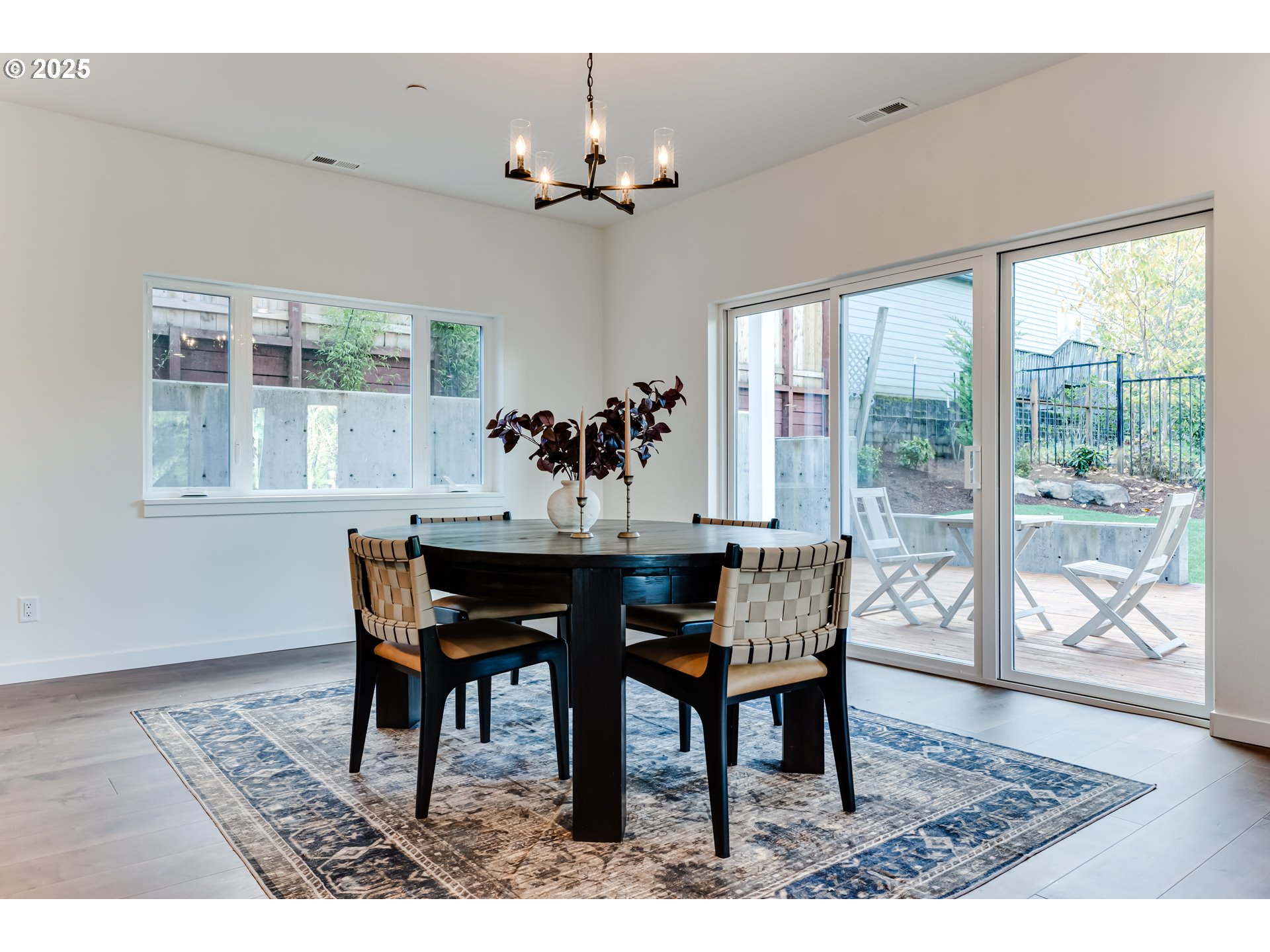 2240 West 25th Place Eugene, OR 97405 - Photo 22 of 48 a view of a dining room with furniture window and outside view