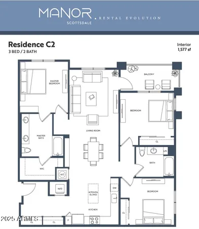 $3,684 | 13220 North Scottsdale Road, Unit C2, Scottsdale, AZ 85254