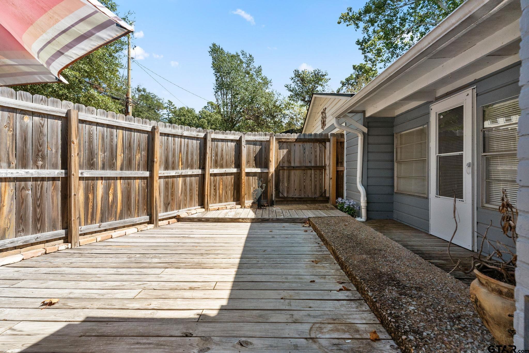 2904 New Copeland Road Tyler, TX 75701 - Photo 21 of 28 a view of a backyard of a house