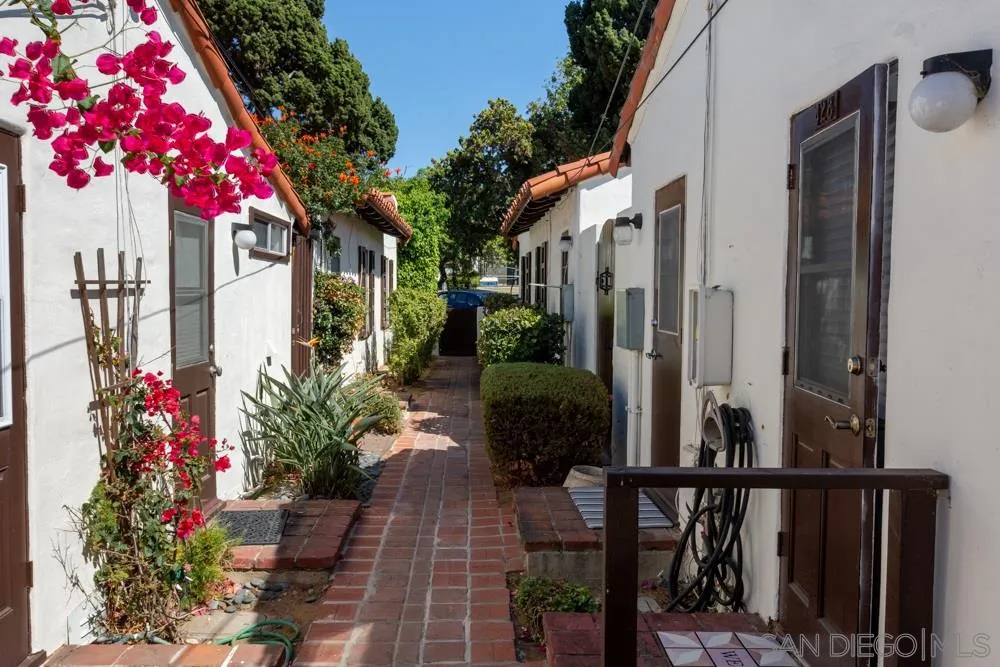 428 G Avenue Coronado, CA 92118 - Photo 16 of 18 a view of a potted plants on a sidewalk