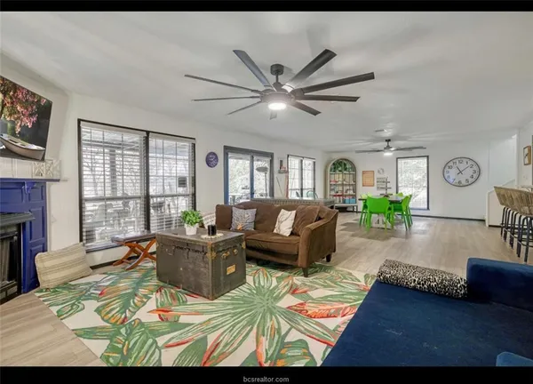 a view of outdoor space and deck