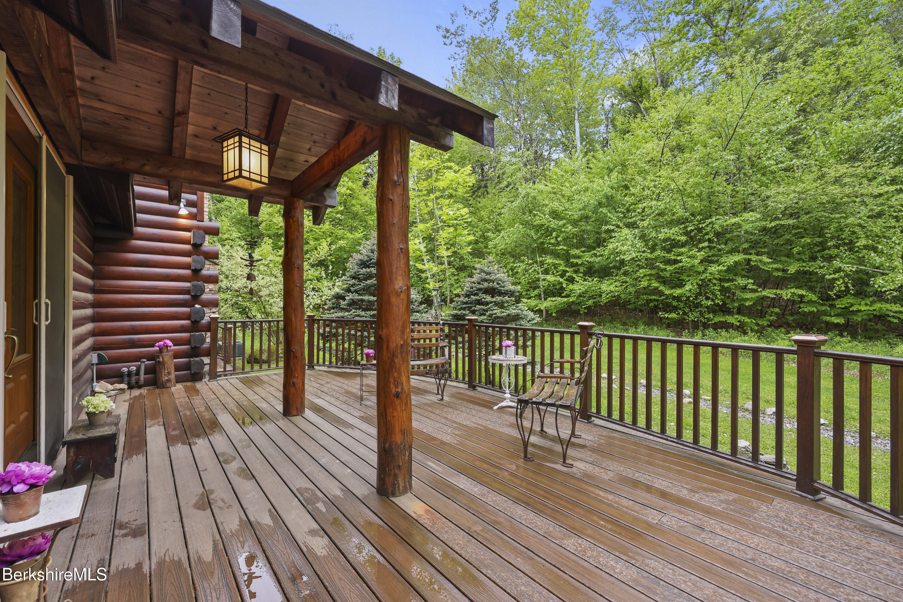 236 Surriner Road Becket, MA 01223 - Photo 6 of 45 a view of porch with wooden floor