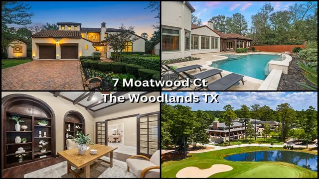 $1,500,000 | 7 Moatwood Court, The Woodlands, TX 77382