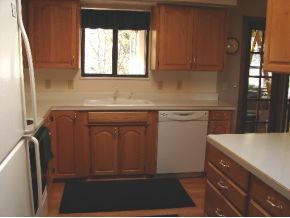 1017 Forest Hylands Road, Unit 1 Prescott, AZ 86303 - Photo 4 of 6 a kitchen with a sink and cabinets
