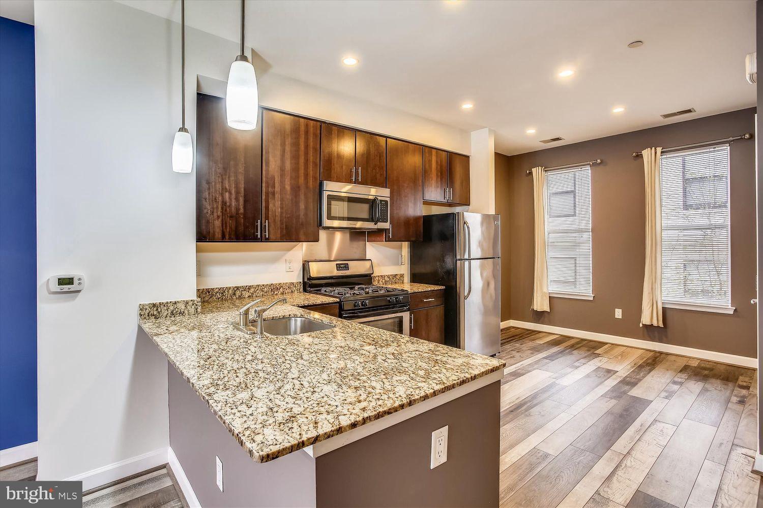 2526 Sheridan Road Southeast Washington, DC 20020 - Photo 12 of 24 Modern kitchen with stylish finishes.