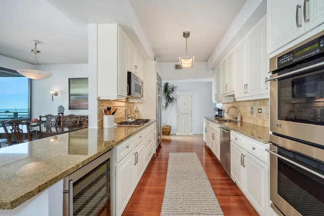 a bed room with a bed and a couch