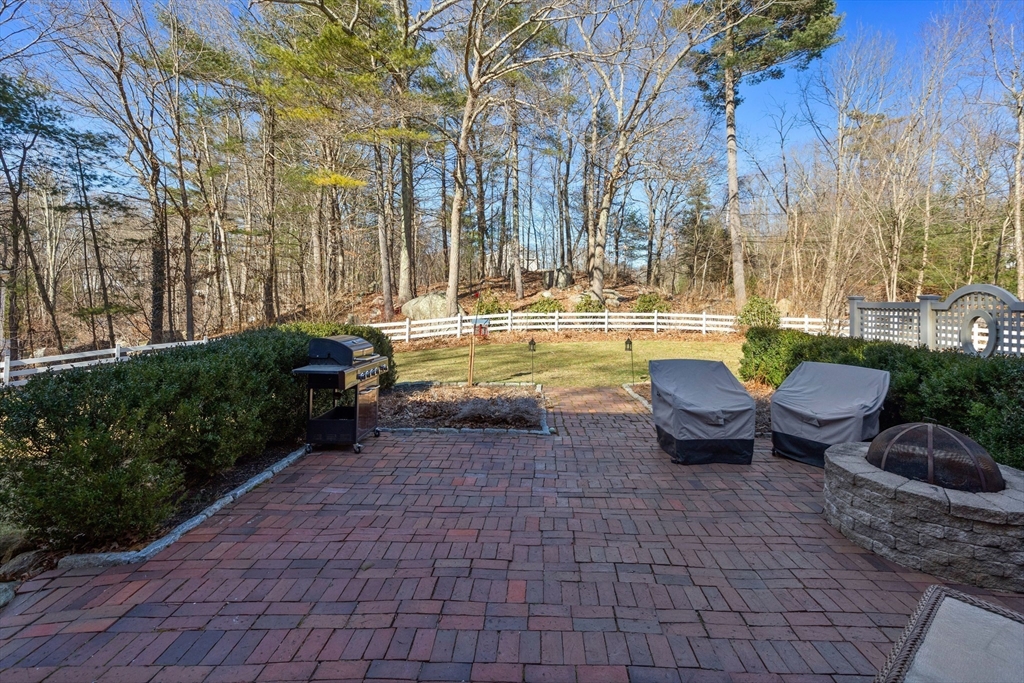 57 Whitewood Road Milford, MA 01757 - Photo 38 of 40 a view of swimming pool with outdoor seating and plants