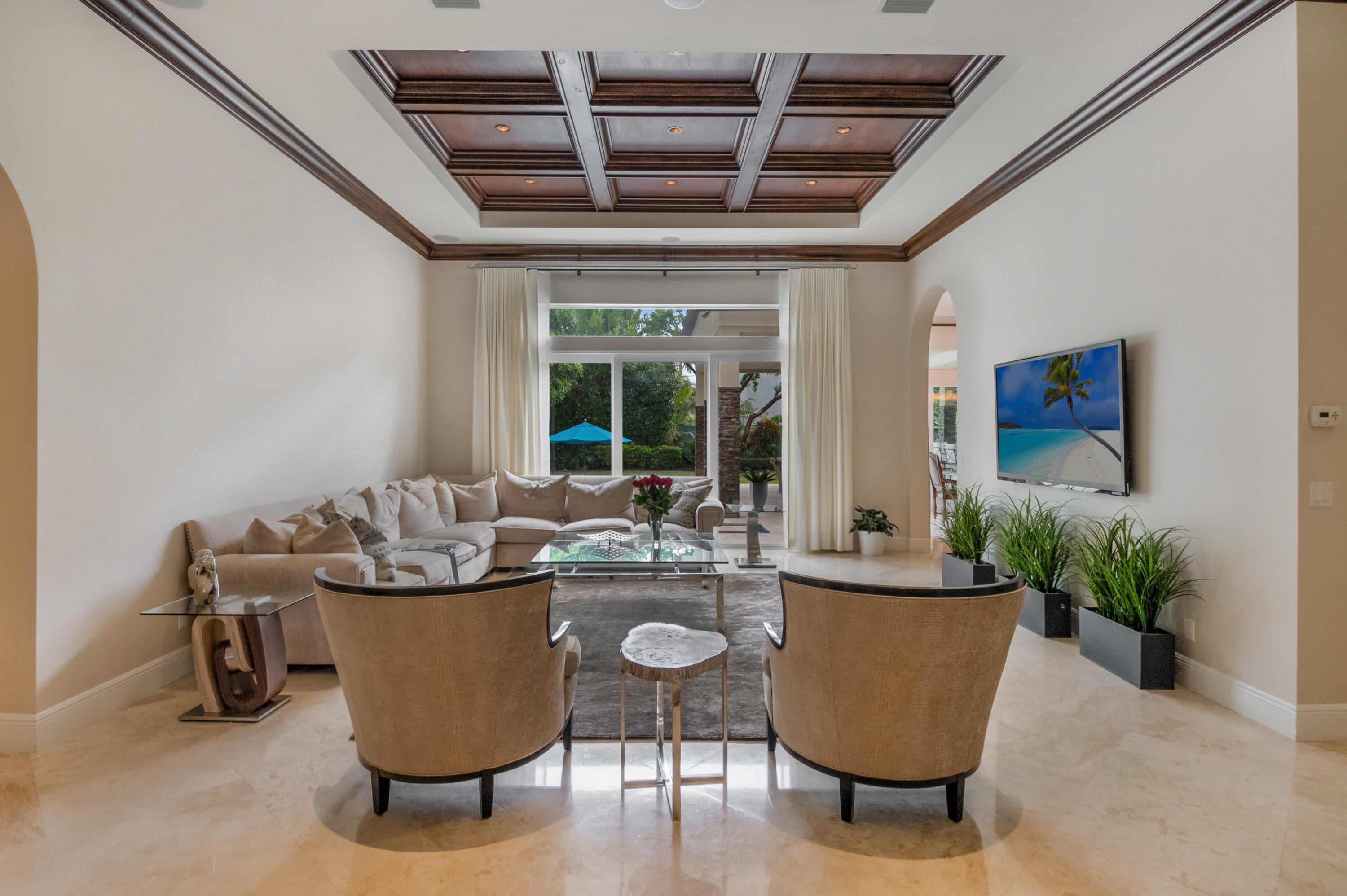 1130 Spanish River Road Boca Raton, FL 33432 - Photo 4 of 59 a view of a dining room with furniture window and outside view
