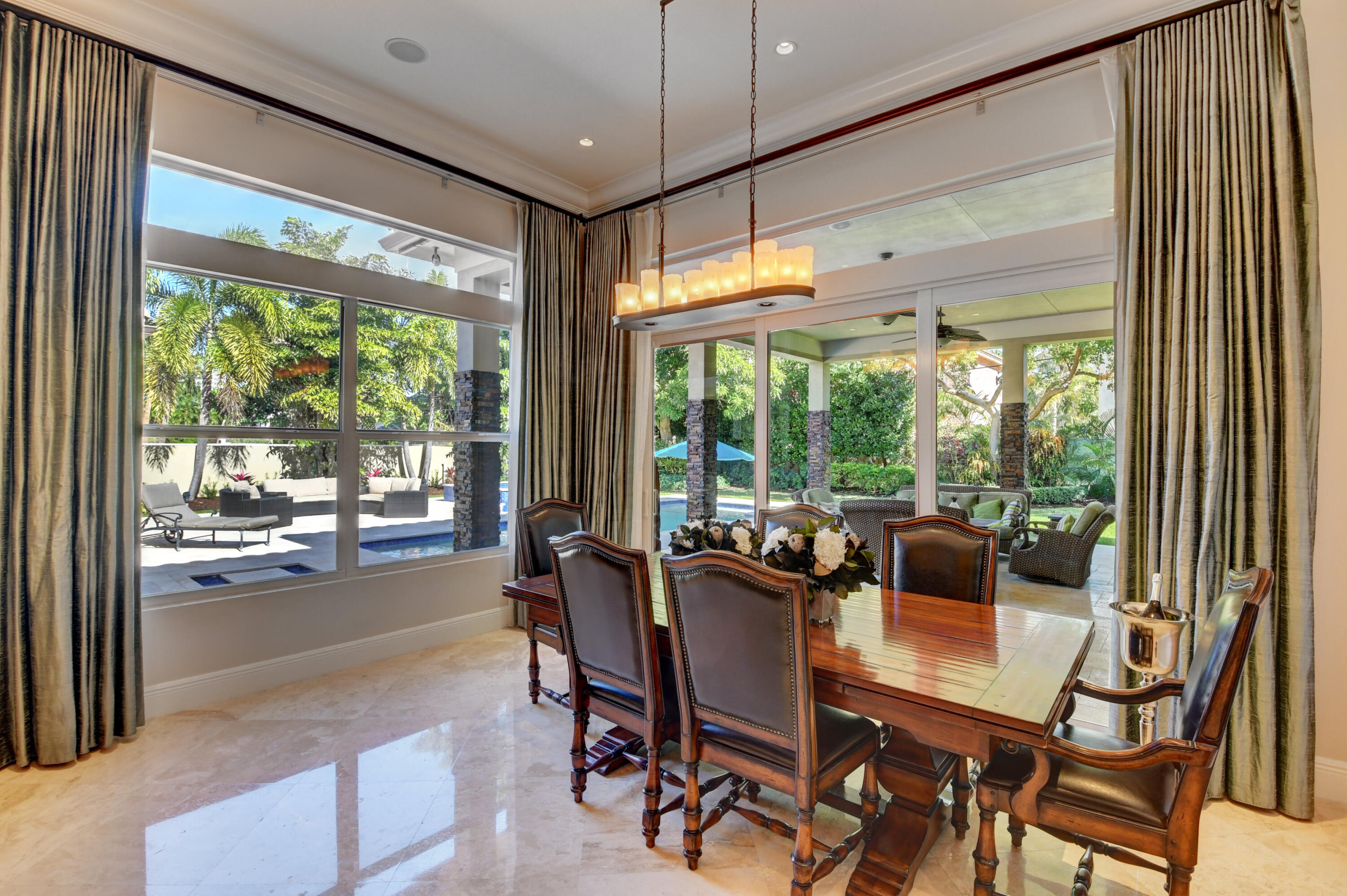 1130 Spanish River Road Boca Raton, FL 33432 - Photo 45 of 59 a view of a dining room and livingroom view