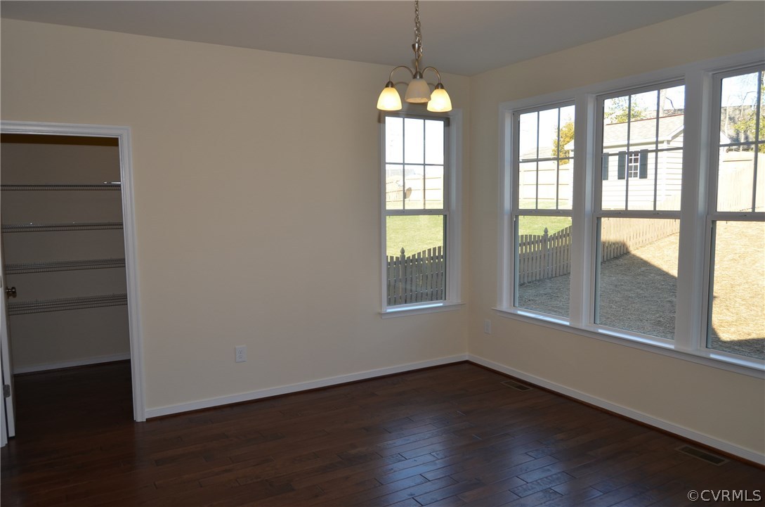 8607 Beyer Road Chesterfield, VA 23832 - Photo 12 of 28 Breakfast Nook and Pantry - Photo is from the buil