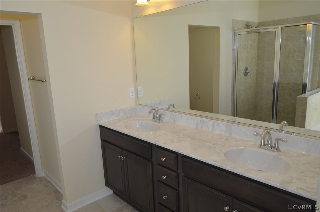 8607 Beyer Road Chesterfield, VA 23832 - Photo 23 of 28 Owners Bath - Photo is from the builders library a