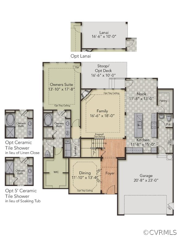 8607 Beyer Road Chesterfield, VA 23832 - Photo 5 of 28 First Floor Layout