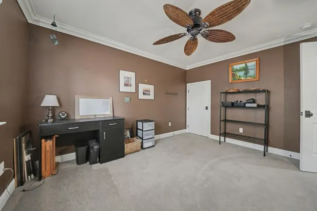 a view of workspace with furniture