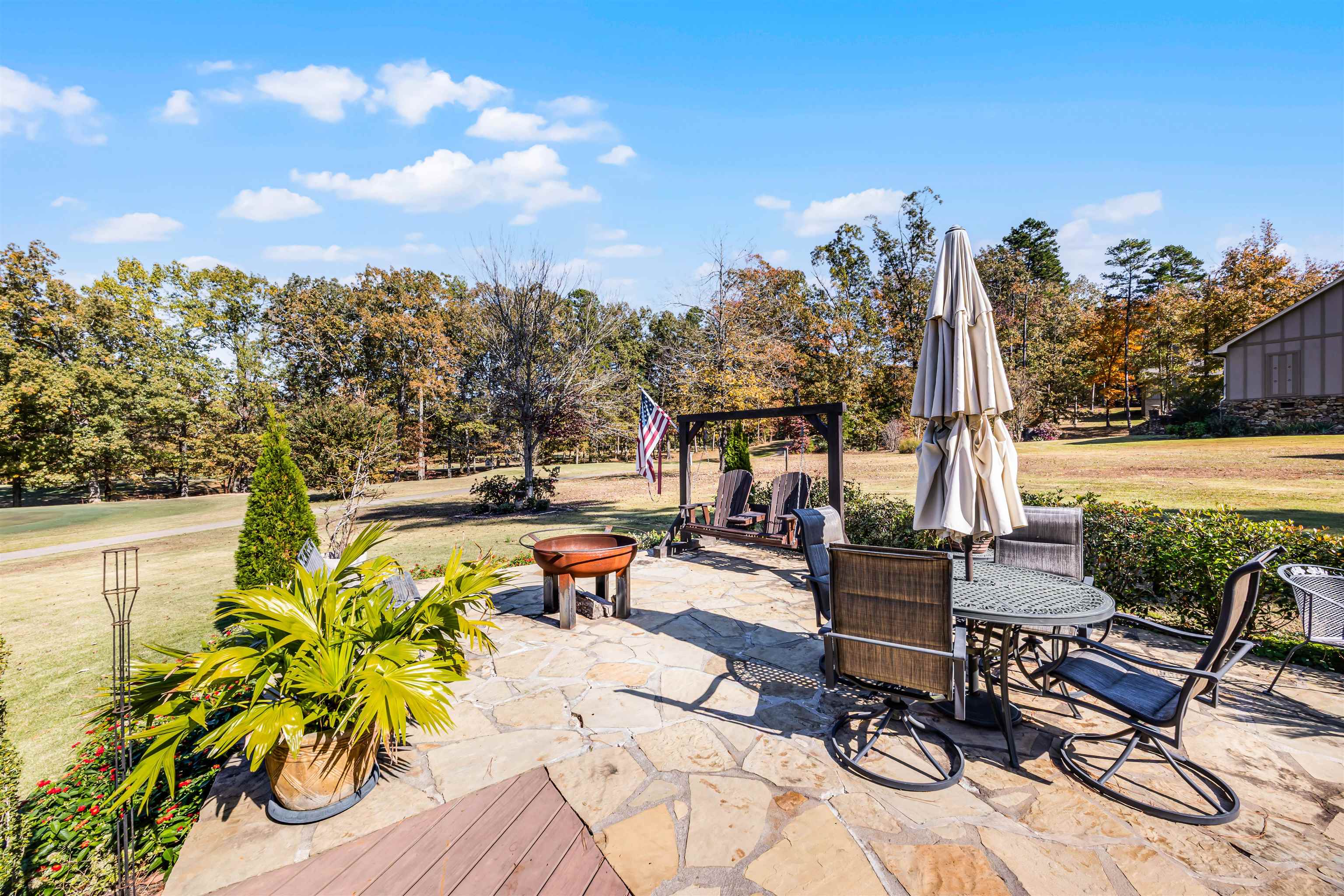 140 Legends Drive Counce, TN 38326 - Photo 25 of 30 View of patio with view of scattered trees and outdoor dining space