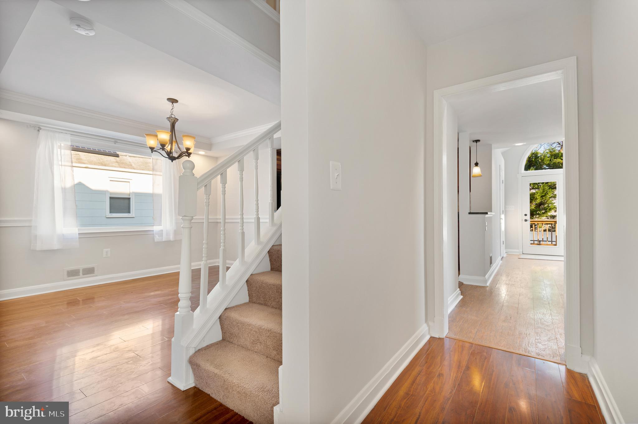 6503 Eastern Parkway Baltimore, MD 21214 - Photo 24 of 45 Stairs from Main Level to Upper Level