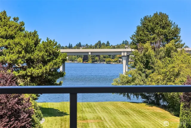 a view of backyard with green space