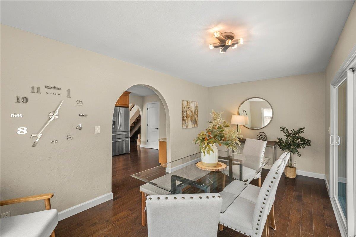 4118 Rosenbaum Avenue San Jose, CA 95136 - Photo 17 of 55 a living room with furniture and a chandelier