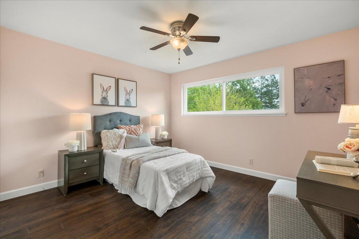 4118 Rosenbaum Avenue San Jose, CA 95136 - Photo 30 of 55 a bedroom with a bed and a large window