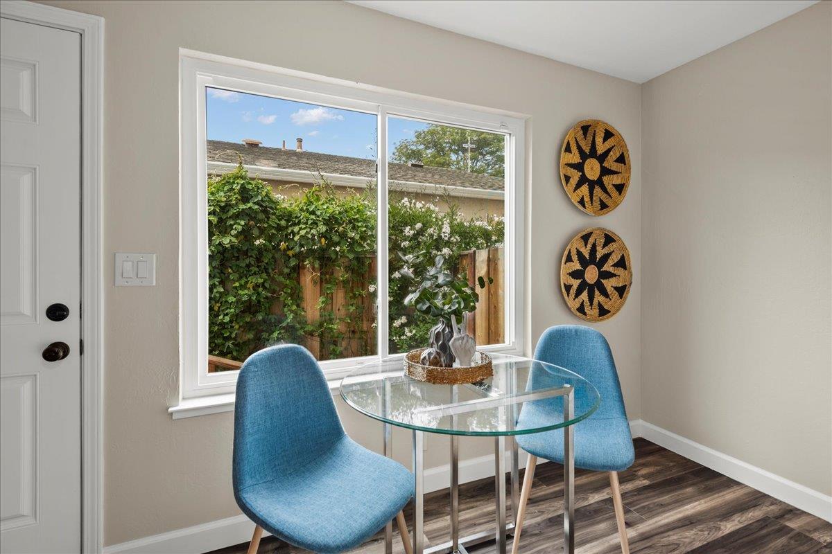 4118 Rosenbaum Avenue San Jose, CA 95136 - Photo 37 of 55 a view of a dining room with furniture window and outside view