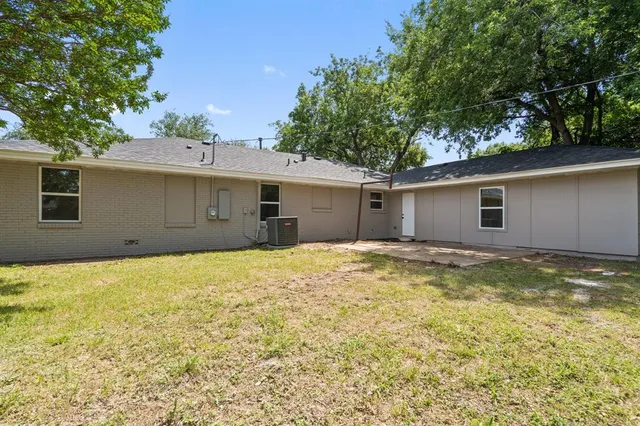 a view of a small space