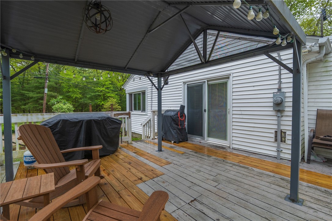 198 Carpenter Road Scituate, RI 02825 - Photo 17 of 27 Deck Outside Kitchen Sliders