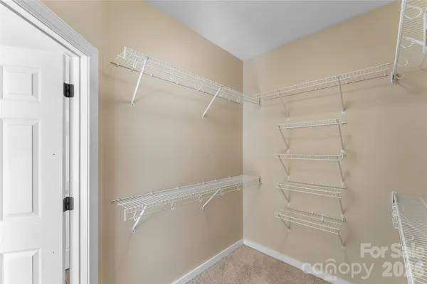 a view of walk in closet