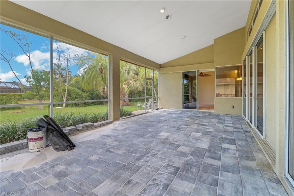 481 Raven Way Naples, FL 34110 - Photo 26 of 30 a view of a garden