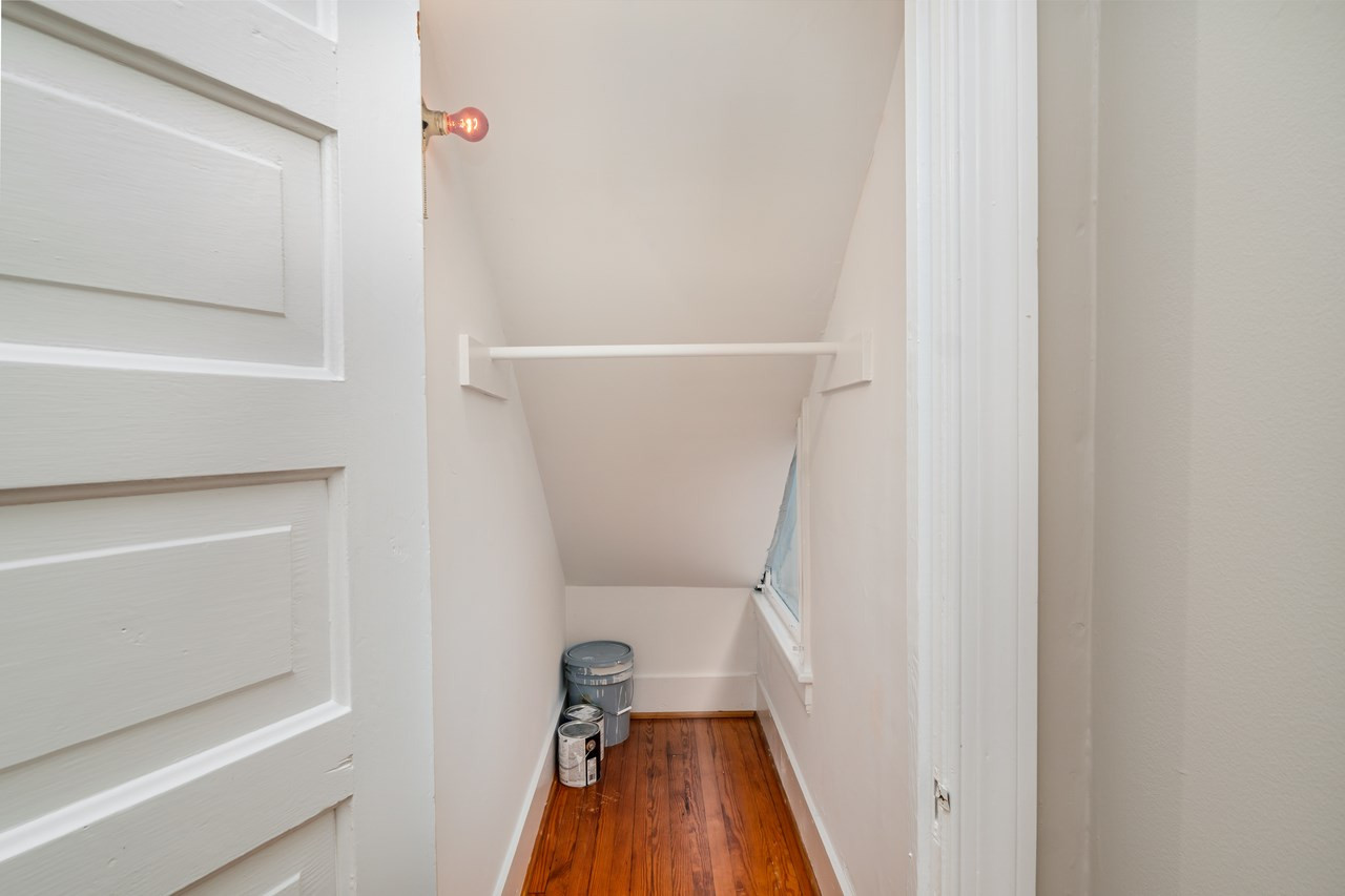 109 North Bloodworth Street Raleigh, NC 27601 - Photo 19 of 30 a view of small space with racks on the wall