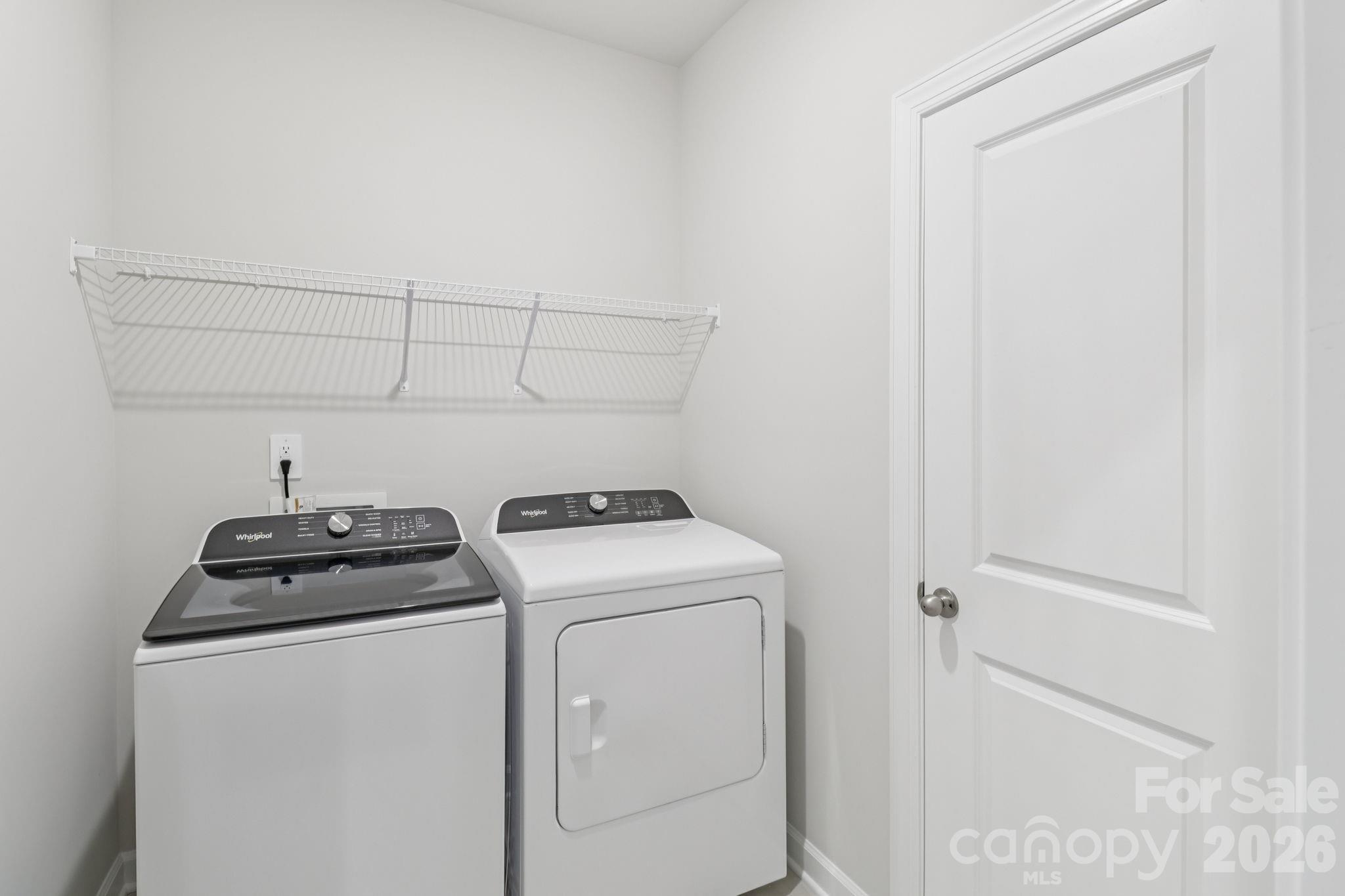 2449 Chartwell Street Stanley, NC 28164 - Photo 13 of 23 a utility room with dryer and washer