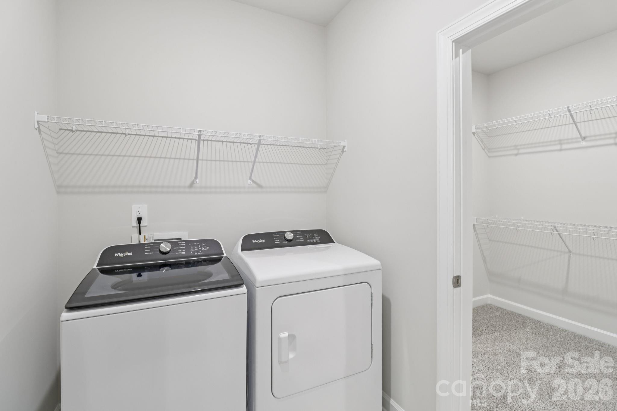 2449 Chartwell Street Stanley, NC 28164 - Photo 19 of 23 a utility room with dryer and washer