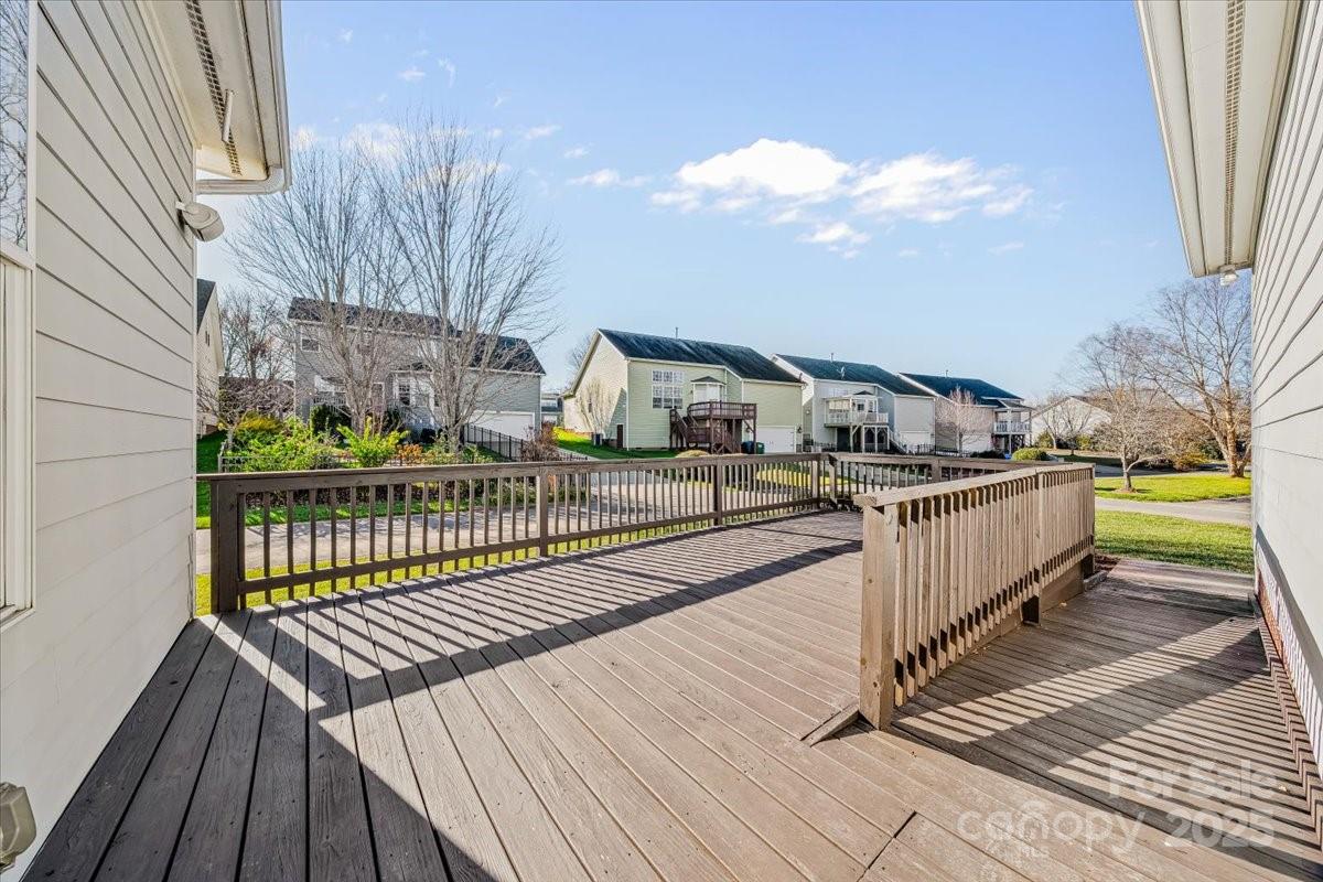 6517 Old Magnolia Lane Mint Hill, NC 28227 - Photo 36 of 46 a view of balcony with wooden floor