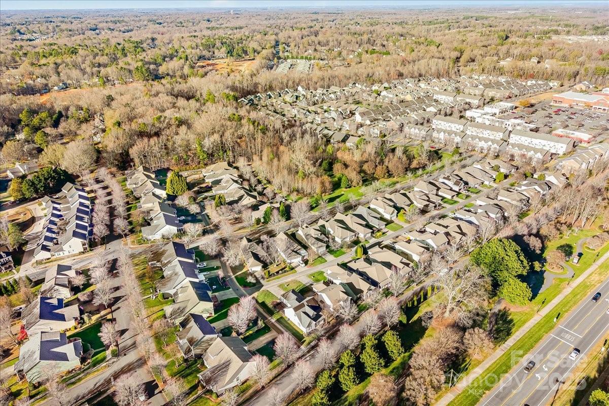6517 Old Magnolia Lane Mint Hill, NC 28227 - Photo 45 of 46 an aerial view of residential houses with city view