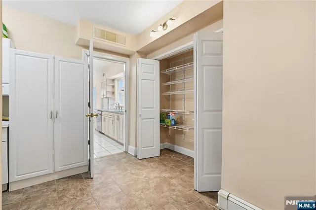 a view of closet area