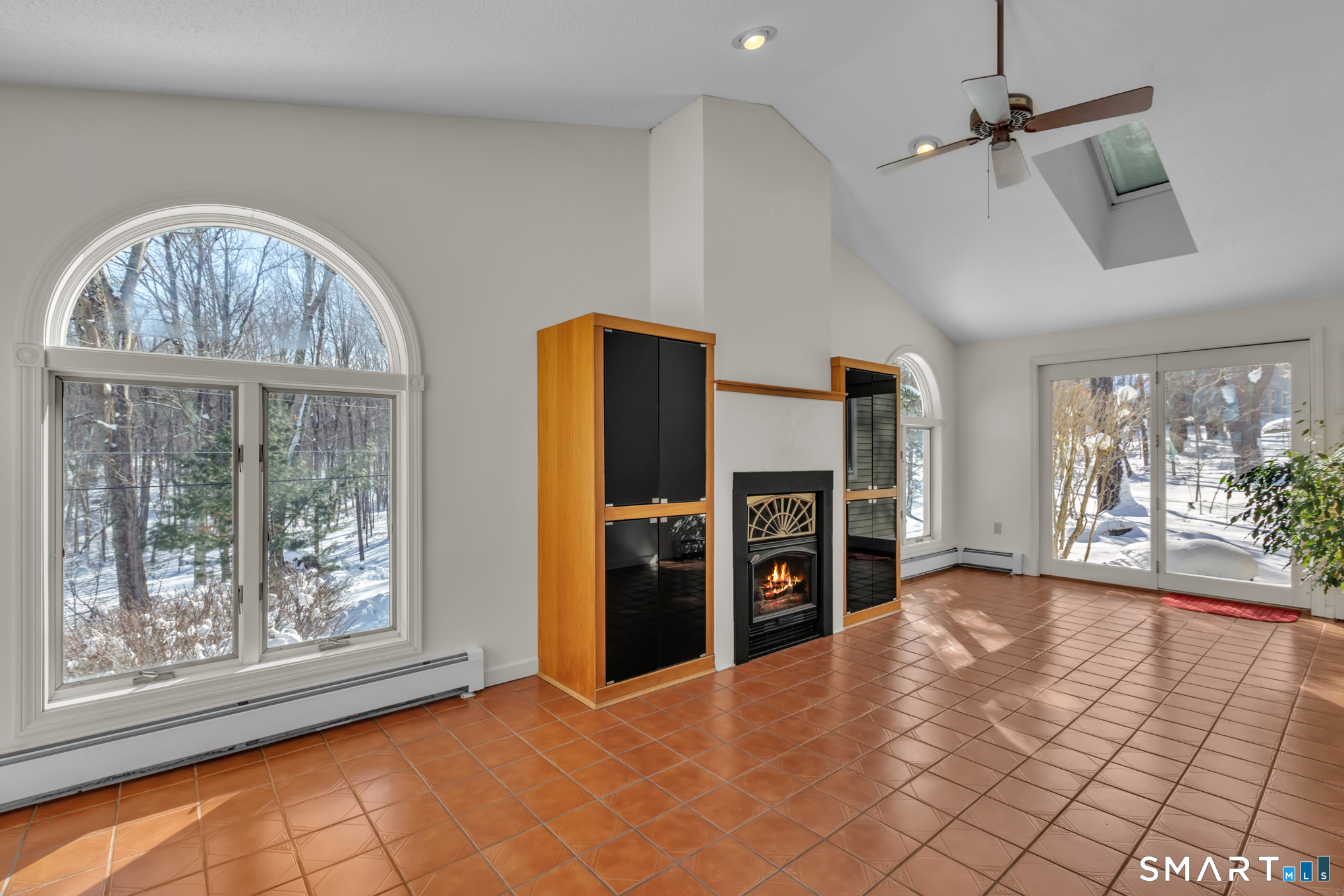 550 High Street Coventry, CT 06238 - Photo 8 of 35 a view of livingroom with furniture and chandelier fan