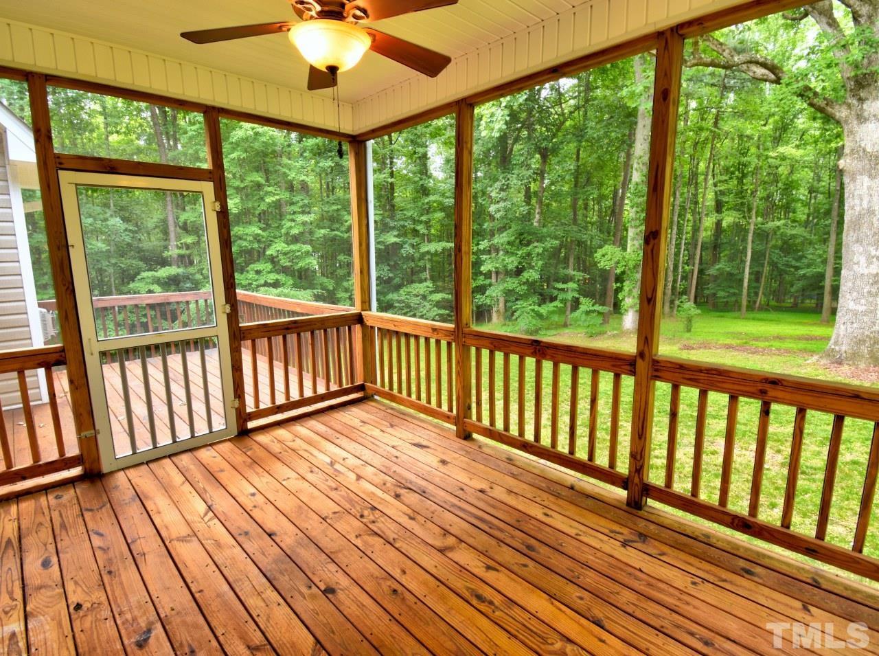64 Hackney Trail Clayton, NC 27527 - Photo 28 of 30 a view of a balcony with wooden floor