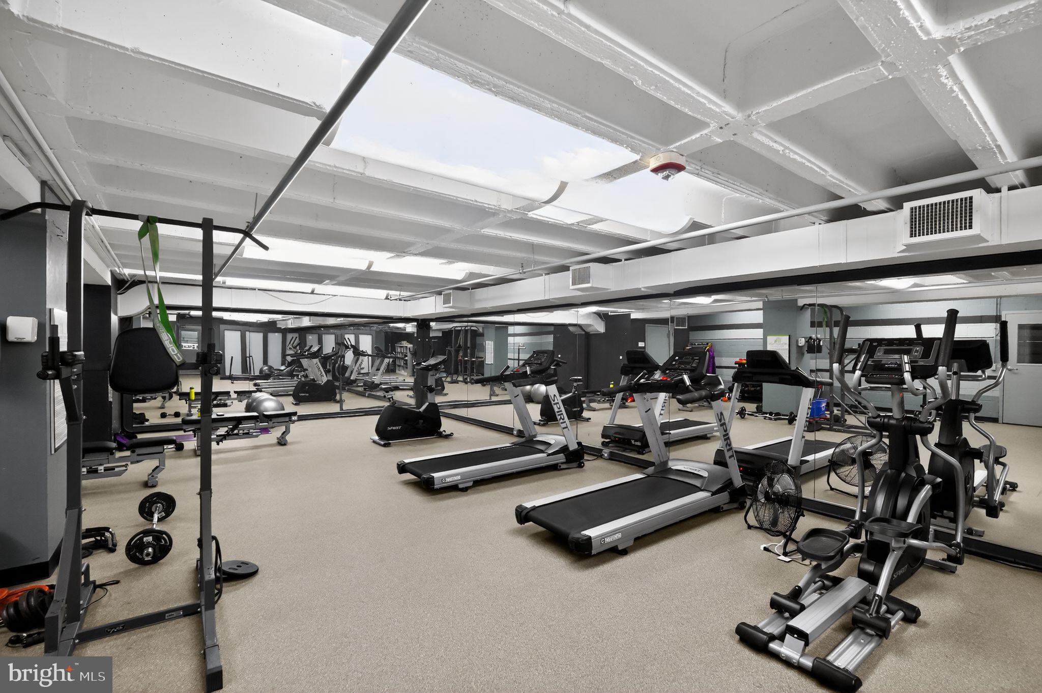1101 3rd Street Southwest, Unit 111 Washington, DC 20024 - Photo 23 of 40 a view of a room with gym equipment